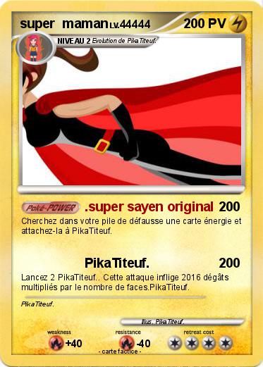 Pokemon super  maman