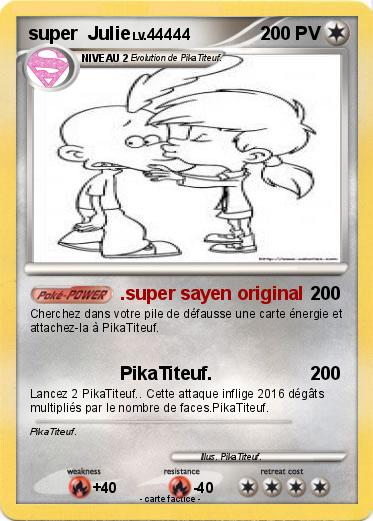 Pokemon super  Julie