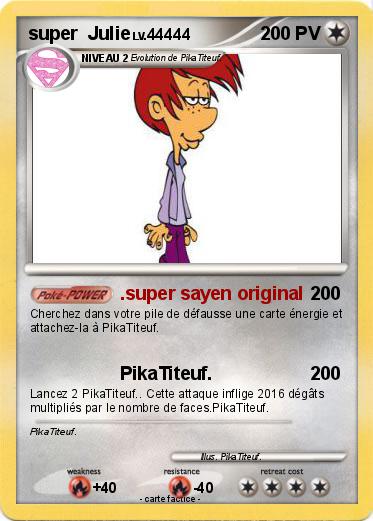 Pokemon super  Julie