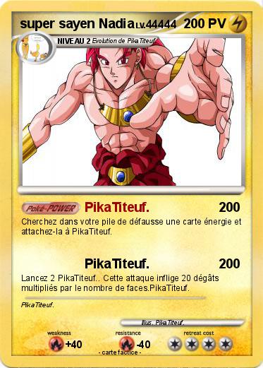 Pokemon super sayen Nadia