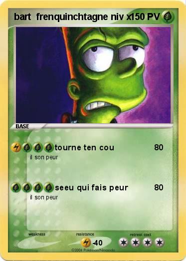 Pokemon bart  frenquinchtagne niv x