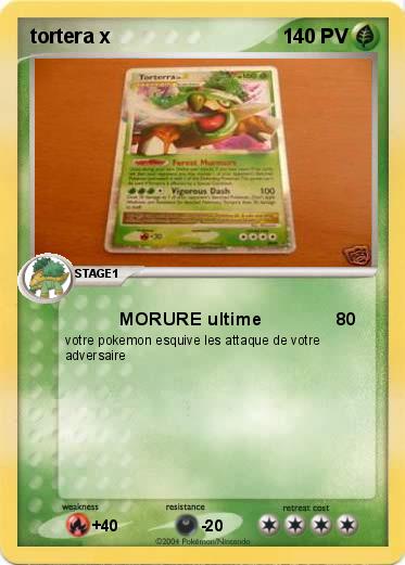 Pokemon tortera x