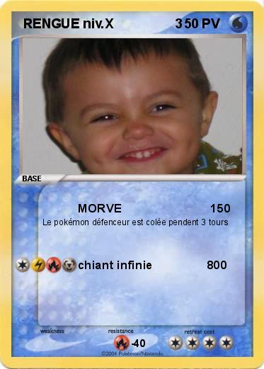 Pokemon  RENGUE niv.X                 3         