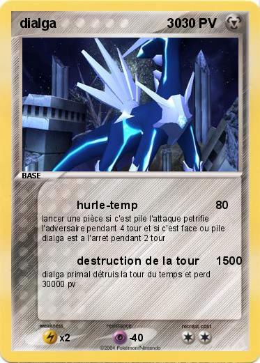 Pokemon dialga                               30