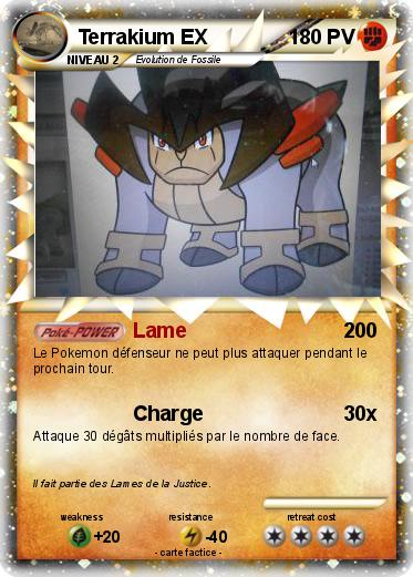 Pokemon Terrakium EX