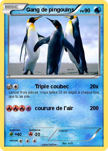 Pokemon Gang de pingouins