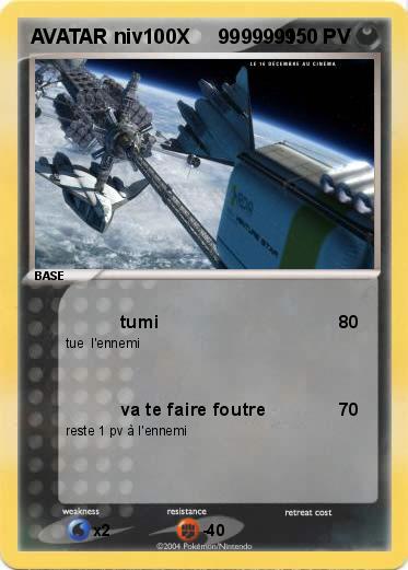 Pokemon AVATAR niv100X     9999999