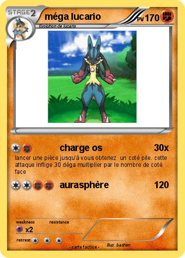 Pokemon méga lucario