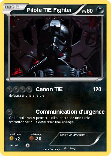 Pokemon Pilote TIE Fighter
