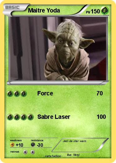 Pokemon Maitre Yoda