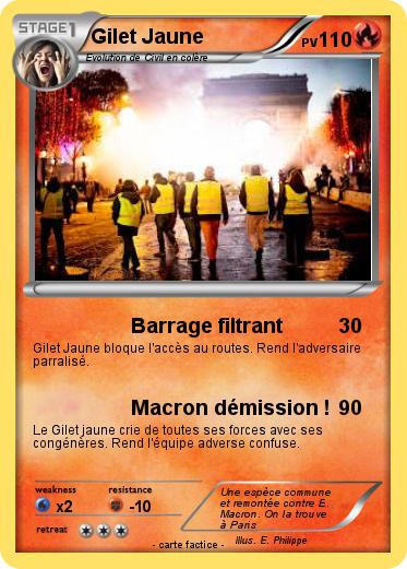 Pokemon Gilet Jaune