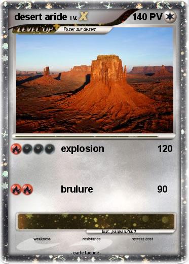 Pokemon desert aride