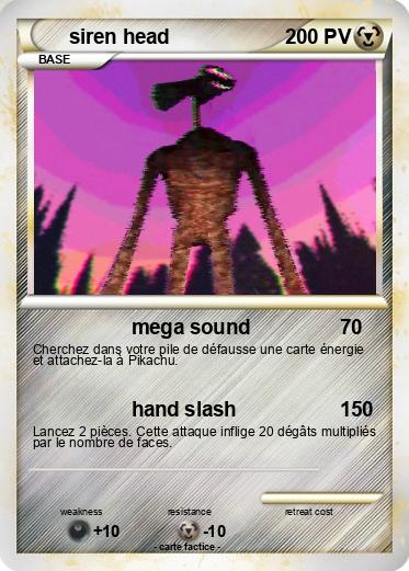 Pokemon siren head