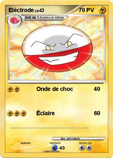Pokemon Eléctrode