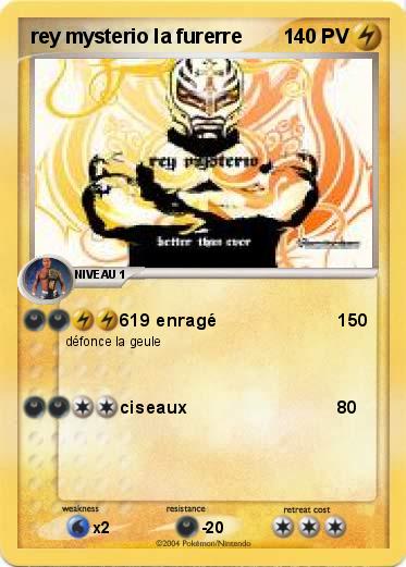 Pokemon rey mysterio la furerre