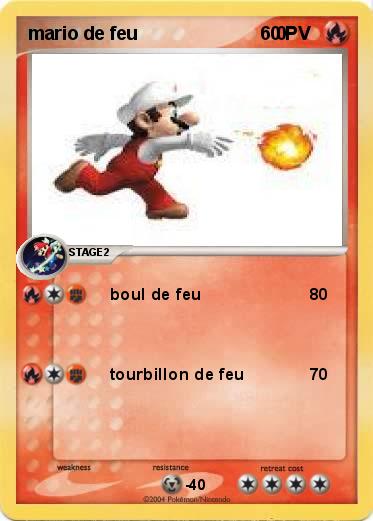 Pokemon mario de feu                           0