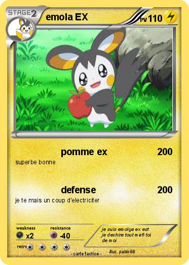 Pokemon emola EX