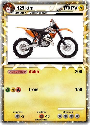 Pokemon 125 ktm
