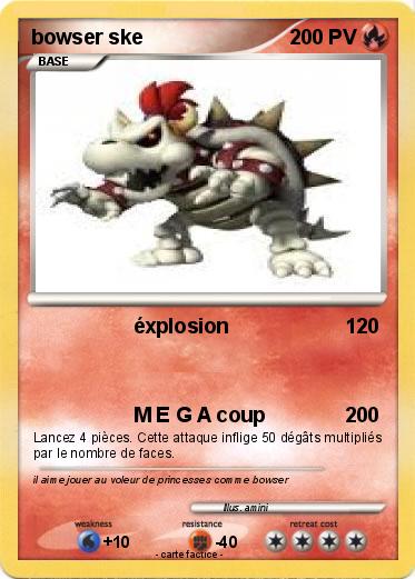 Pokemon bowser ske