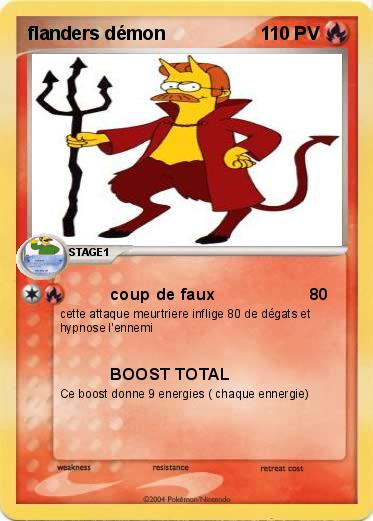 Pokemon flanders démon