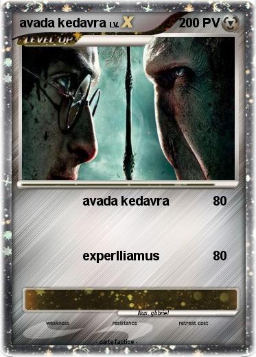 Pokemon avada kedavra