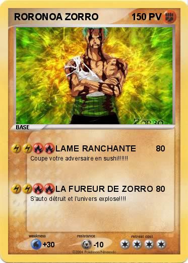 Pokemon RORONOA ZORRO