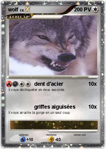 Pokemon wolf