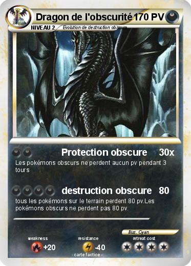 Pokemon Dragon de l'obscurité
