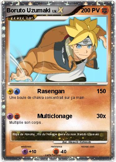 Pokemon Boruto Uzumaki