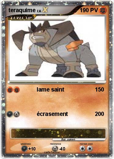 Pokemon teraquime