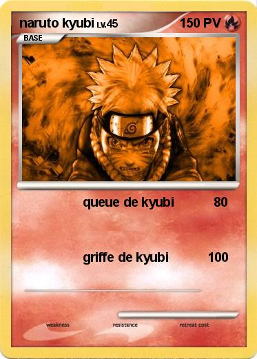 Pokemon naruto kyubi