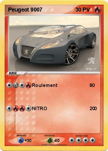 Pokemon Peugeot 9007 