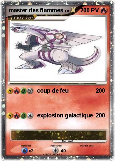 Pokemon master des flammes