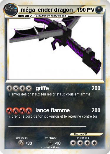 Pokemon méga  ender dragon