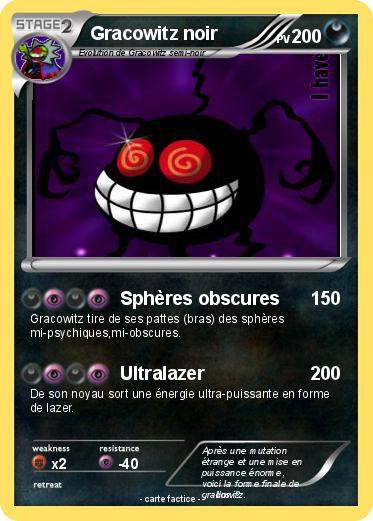 Pokemon Gracowitz noir