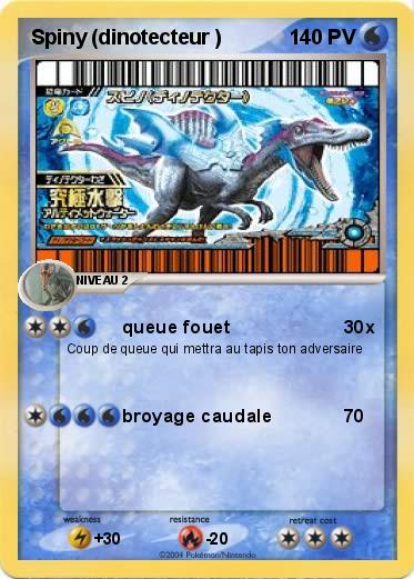 Pokemon Spiny (dinotecteur )