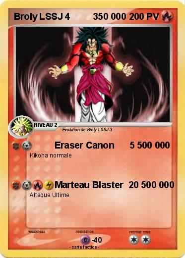 Pokemon Broly LSSJ 4         350 000