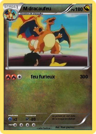 Pokemon M dracaufeu