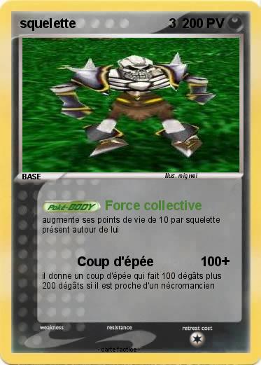 Pokemon squelette                          3