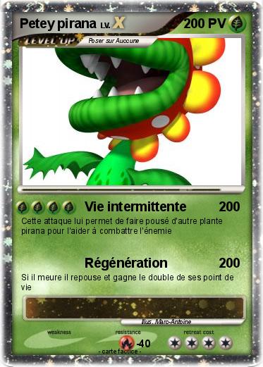 Pokemon Petey pirana