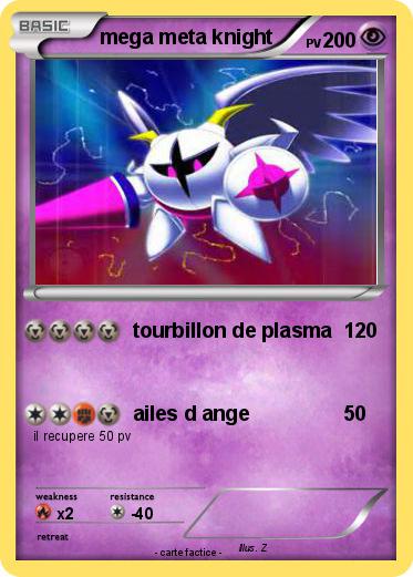 Pokemon mega meta knight