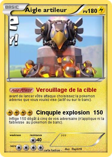 Pokemon Aigle artileur