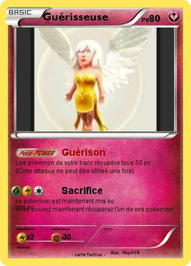 Pokemon Guérisseuse