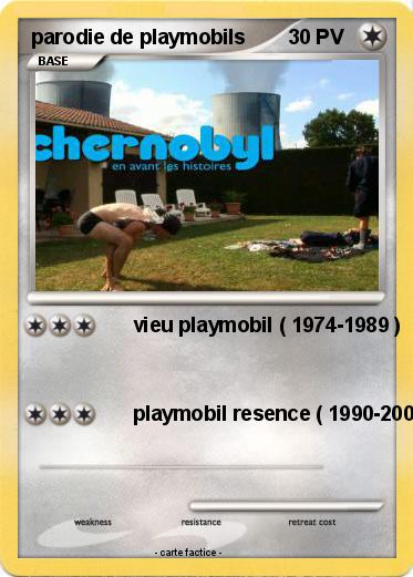 Pokemon parodie de playmobils