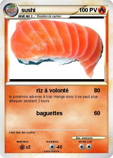 Pokemon sushi