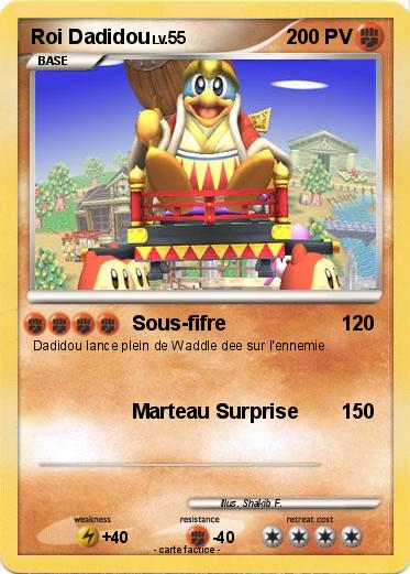 Pokemon Roi Dadidou