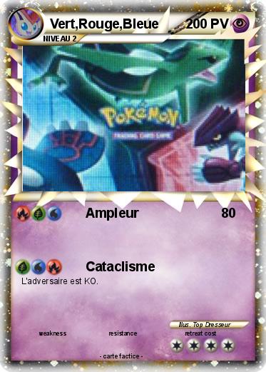 Pokemon Vert,Rouge,Bleue
