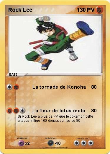 Pokemon Rock Lee