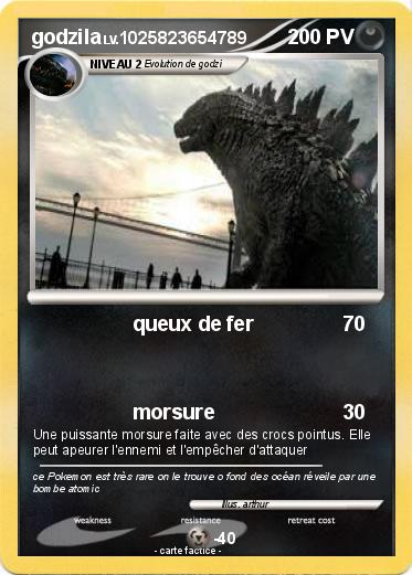 Pokemon godzila