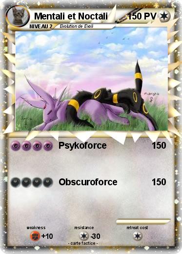 Pokemon Mentali et Noctali
